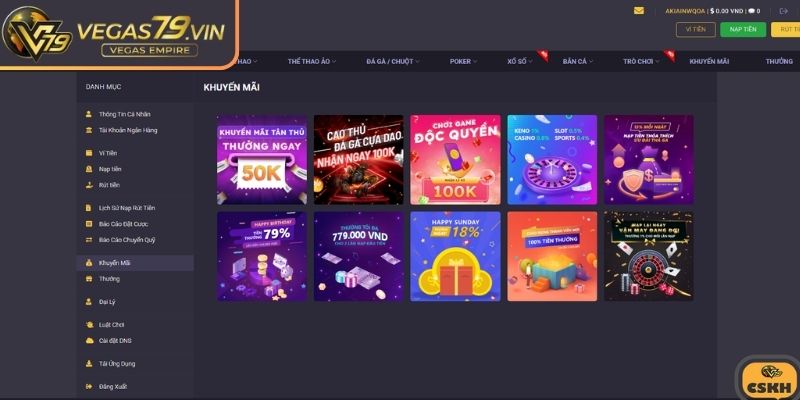 Khuyến Mãi Vegas79 - Săn Quà Lớn Nhận Ưu Đãi Độc Quyền 1 Điều kiện nhận khuyến mãi Vegas79 dành cho thành viên